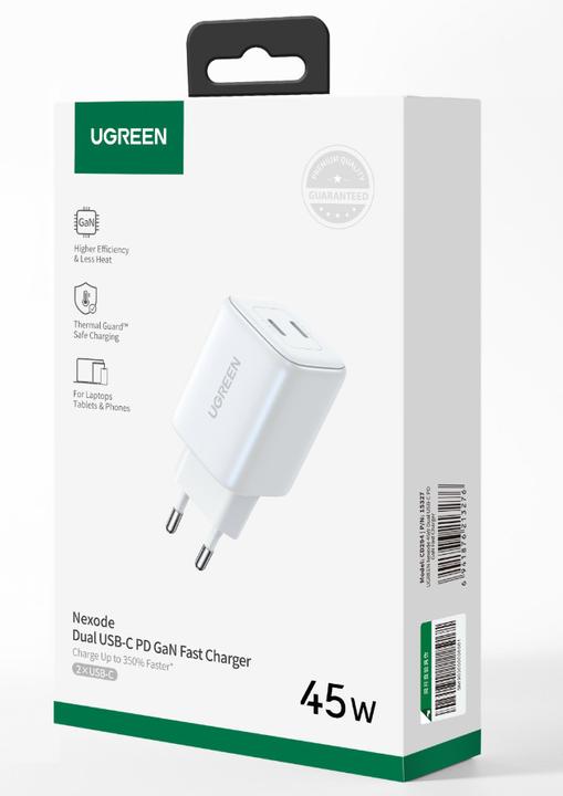 Actual product image Ugreen Nexode Mini (45 W)