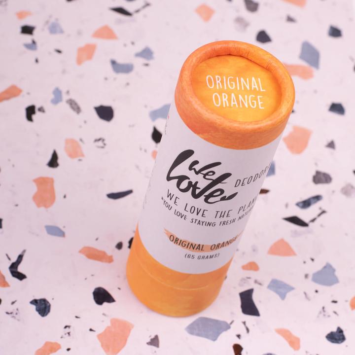 Actual product image We Love The Planet DEO-STICK - Original Orange - Seductive with Spanish Mandarin (Stick)