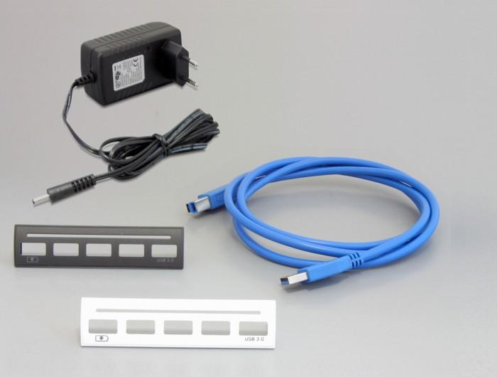 Actual product image Delock 61898 (USB-B, 5 Ports)