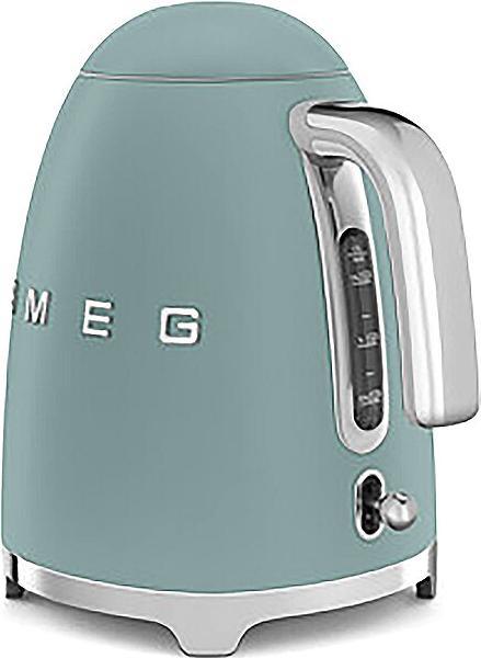 Actual product image Smeg KLF03EGMEU Kettle Emerald Green, 50s Style Aesthetics (1.70 l, EU plug)