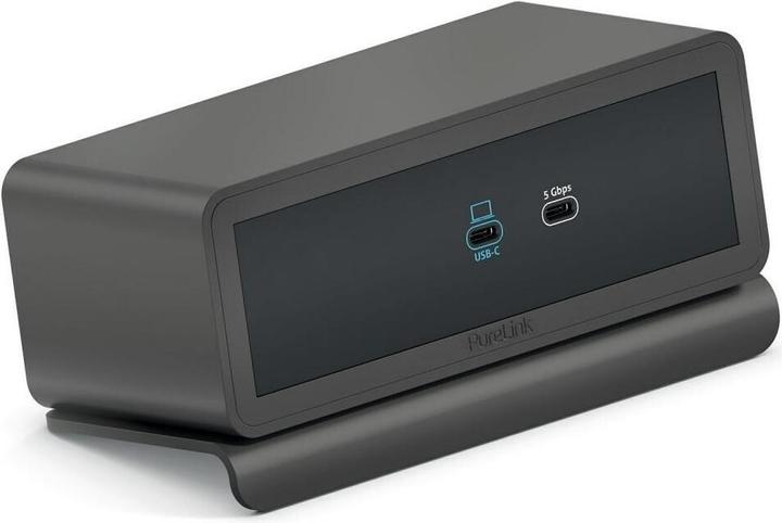 Immagine prodotto Purelink Dockingstation Mediahub2 USB-C, Grau (USB-C, 7 Porti)