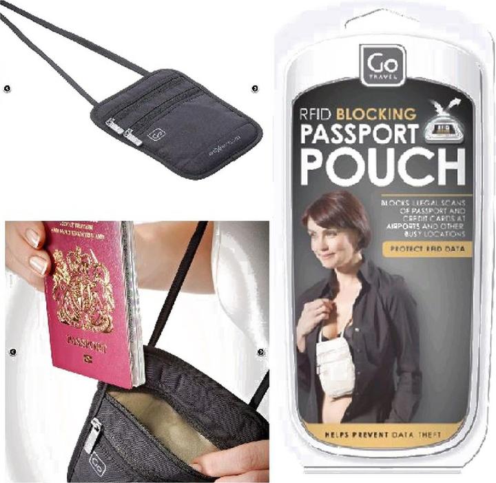 Actual product image Go Travel Passport Pouch RFID (Document & Wallet)