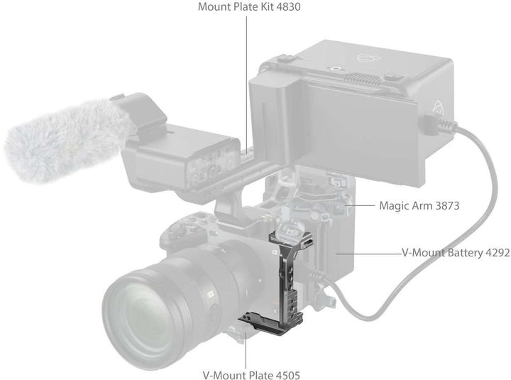 Actual product image SmallRig HawkLock Quick Release Half Cage 4772 (Cage)