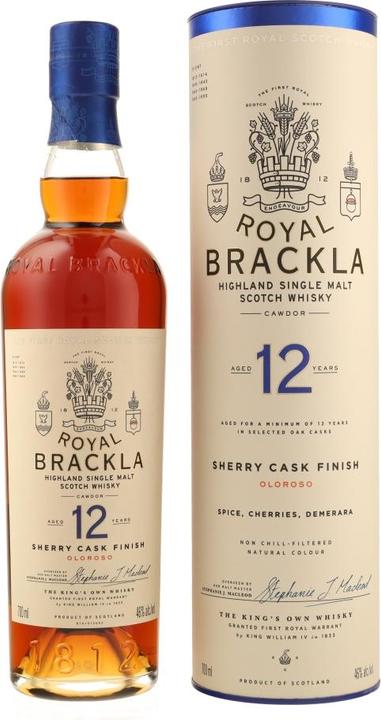 Actual product image Bacardi Royal Brackla 12 Years Old Highland Single Malt (Single Malt, 1 x 70 cl)