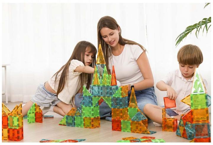 Produktbild Geomag Magnetic Tiles Gems