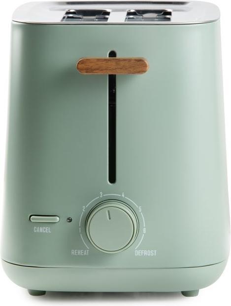 Produktbild Domo DO 973 T Toaster 2 Schlitz 6 Stufen 850-1000W matt grün