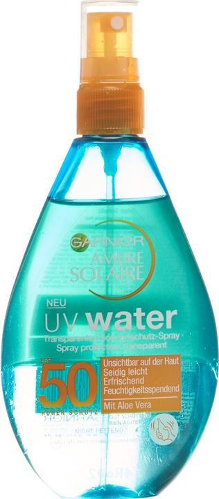 Produktbild Garnier Ambre Solaire UV Water (Sonnenspray, SPF 50, 150 ml)
