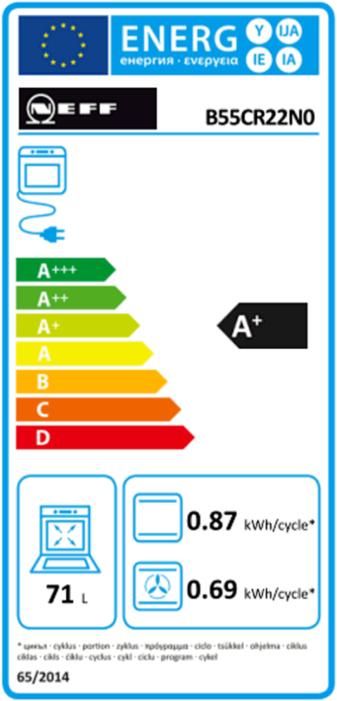 Energie-Label Neff B55CR22N0