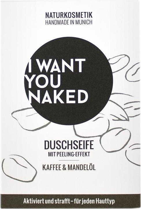 Produktbild I want you naked Duschseife mit Peeling-Effekt KAFFEE & MANDELÖL