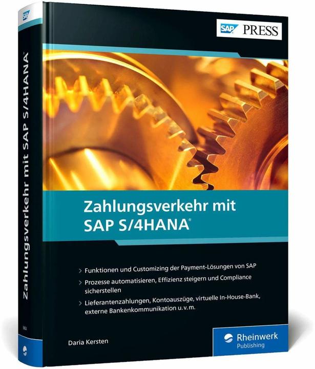Immagine prodotto Zahlungsverkehr mit SAP S/4HANA (Tedesco, Daria Kersten, 2023)