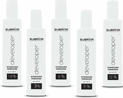 Actual product image Subrina Professional Developer Hydrogen Peroxide 6% 20 vol 120ml