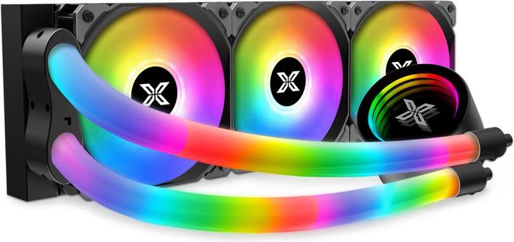 Image du produit Xigmatek Kit Watercooling Neon Aqua RGB - 360mm (Noir)