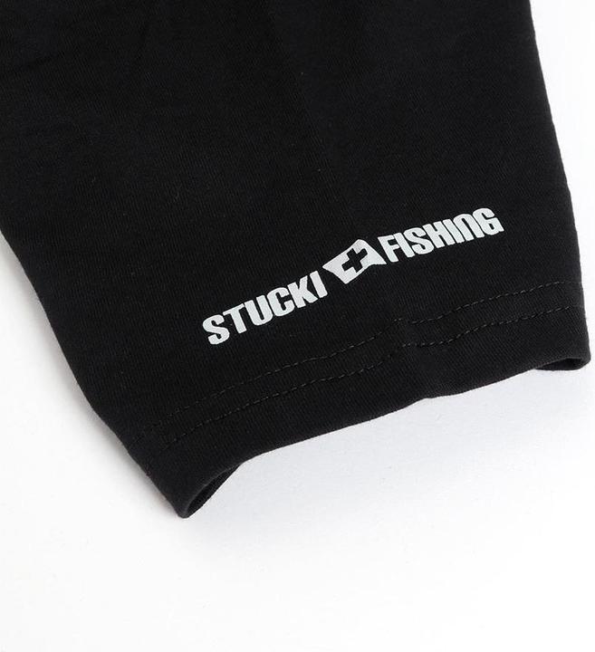Image du produit Stucki Fishing T-Shirt Because Fanatics, Schwarz (XL)