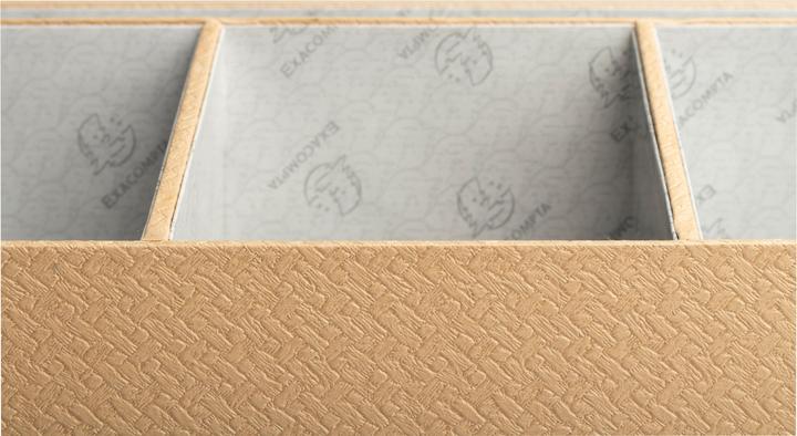 Image du produit Exacompta Organiseur de bureau 4 compartiments OfficeByMe - Beige