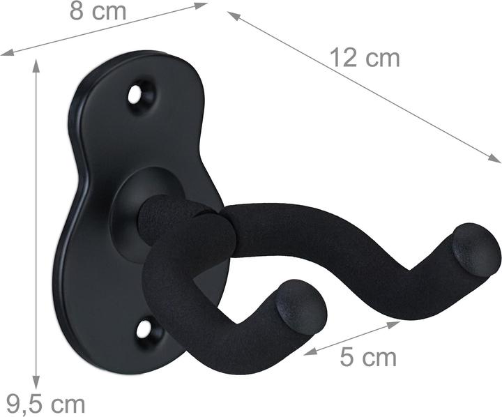 Image du produit Relaxdays 3x supports de guitare (Ukelelele, Guitare électrique)