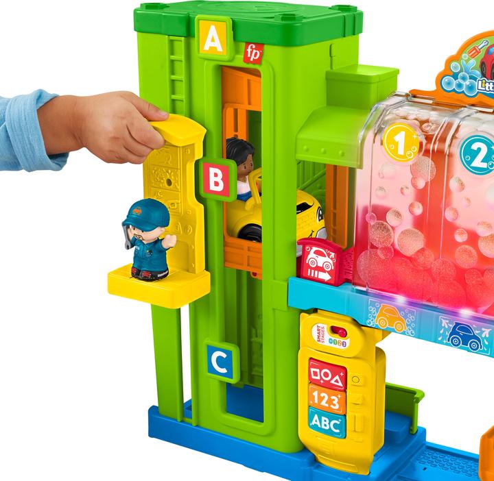 Productafbeelding Mattel Fisher-Price - Little People Auto Centrum (Nordics) (HRC60)