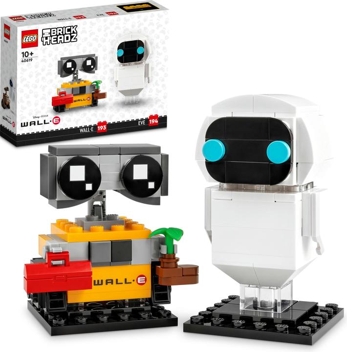 Produktbild LEGO Eve und Wall-E (40619, LEGO Brickheadz)