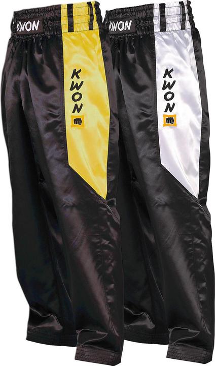 Kwon kickboxing-hose satin, mädchen (134, 140, 146, 152, 158, 164, 170, 176, 182, 188)