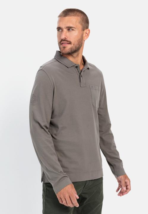 Immagine prodotto Camel Active Polo a maniche lunghe in cotone biologico certificato (XXL)