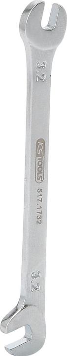 Actual product image KS Tools Double open end wrench 15° + 75 (3.2 mm)