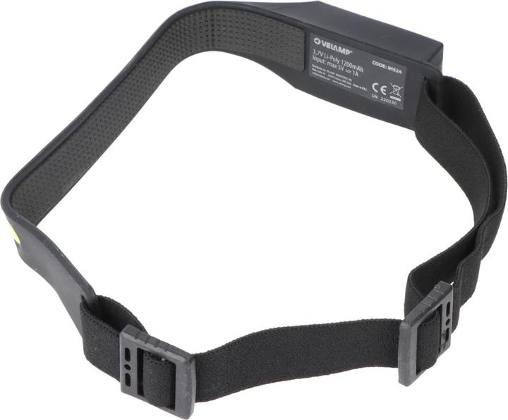 Immagine prodotto Velamp BOWIE, 2in1 wiederaufladbare LED-Stirnlampe mit Bewegungssensor (150 lm)