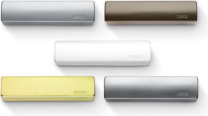 Actual product image Geze Cover caps TS3000 V, silver (Indoor)