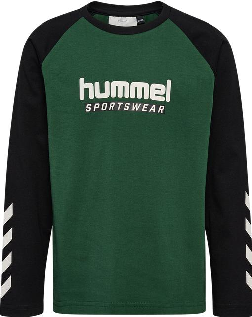Actual product image hummel hmlJR LOGO T-SHIRT L/S (58, 59, 60, 61, 62, 63, 64)