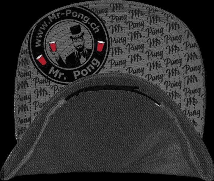 Produktbild MrPong Beer Pong Snapback Cap Grey (One Size)