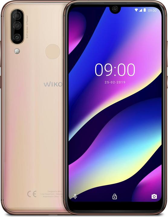 Image du produit Wiko Vue 3 (64 Go, Blush Gold, 6.25", Double SIM, 12 Mpx, 4G)