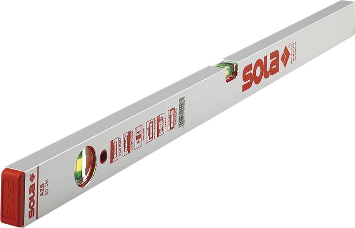 Sola Messwerkzeuge Livella AZB 40 cm alluminio argento 0,5 mm/m 0,50 mm/m (40 cm)