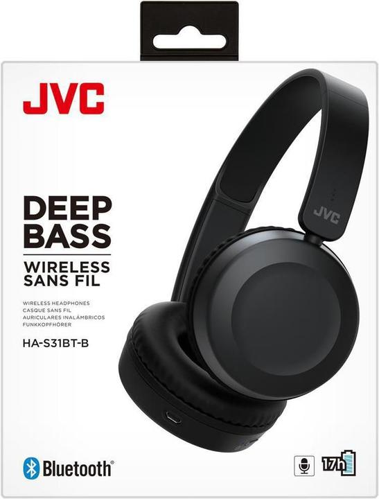 Actual product image JVC HA-S31BT-H (ANC, 17 h, Wireless)