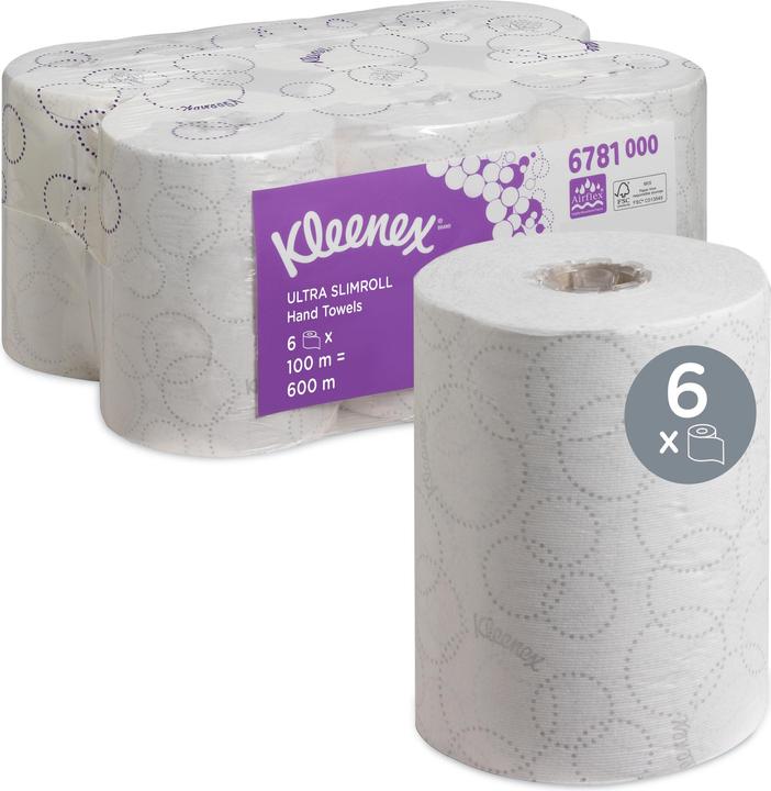 Kimberly-Clark KLEENEX Ultra SLIMROLL Hand Towel Wht F1 (1 x)