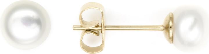 Heideman Perlohrstecker 10mm goldfarbend (100% Edelstahl)