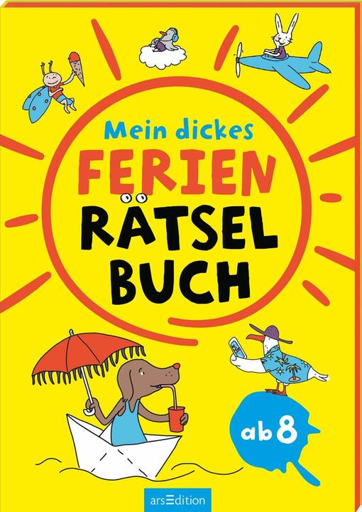 Produktbild Mein dickes Ferien-Rätselbuch (Deutsch, Philip, KIEFER, 2025)