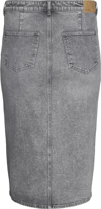 Vero Moda VMCVERI Hohe Taille Langer Rock Jeansrock