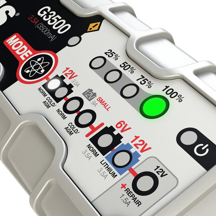 Actual product image Noco Smart Charger G3500EU (6V, 12V, 3.50 A)