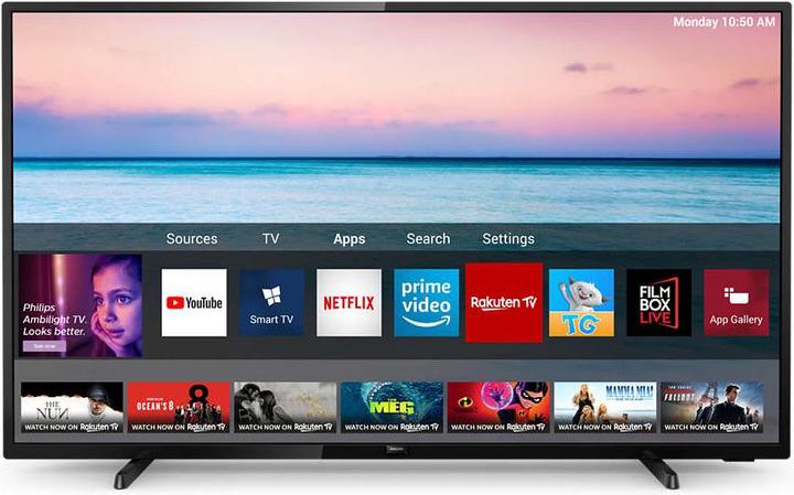 Produktbild Philips 50PUS6504 (50", LCD, 4K, 2019)