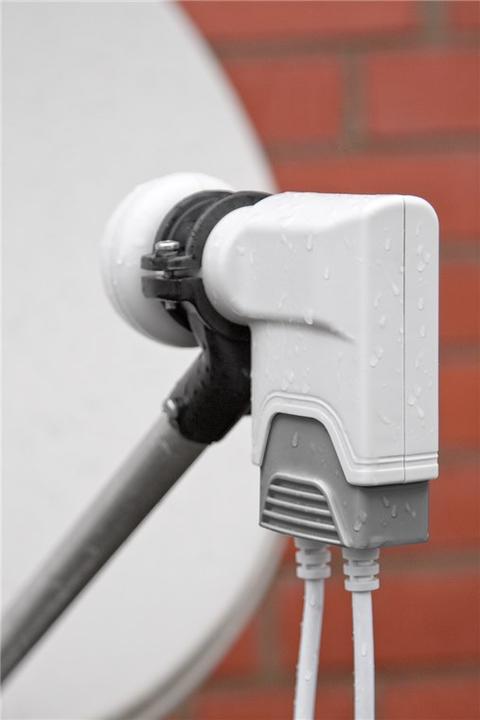 Actual product image Goobay Universal Quattro LNB (Quattro LNB, 40mm)