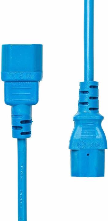 Immagine prodotto ProXtend Prolunga di alimentazione da C13 a C14 0,75M Blu (0.75 m)