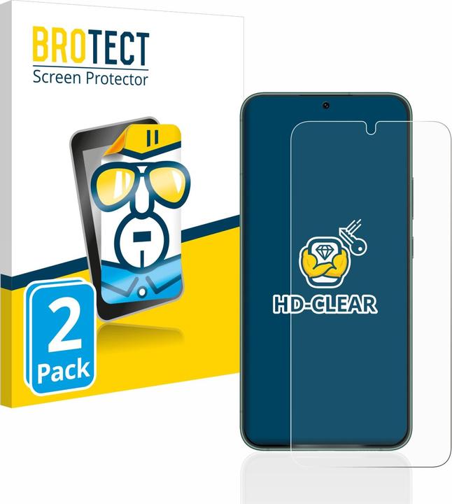 Produktbild BROTECT Schutzfolie Displayschutz Klar (2 Stück, Samsung Galaxy S22 5G)