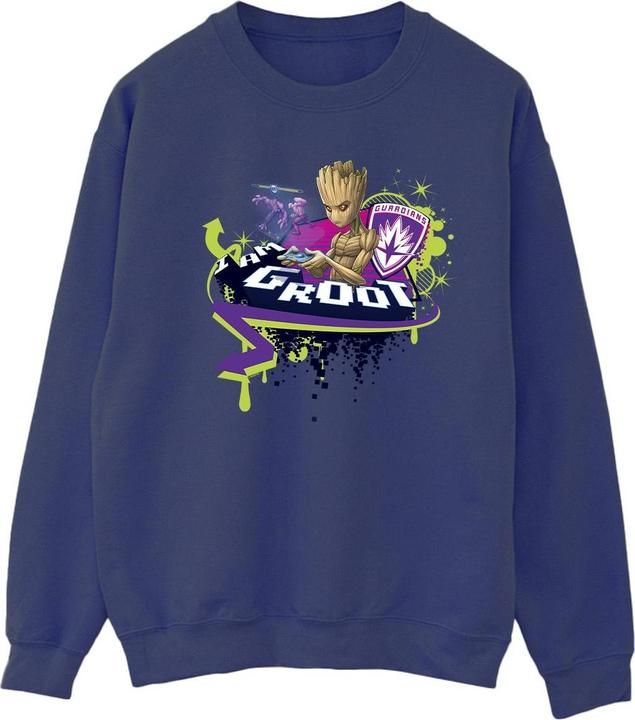 Guardians Of The Galaxy Groot Gaming Holo Sweatshirt (S)