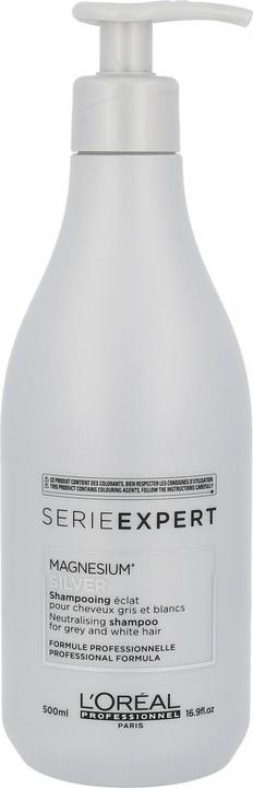 L'Oréal Professionnel Serie Expert Silver Shampoo (500 ml, Flüssiges Shampoo)