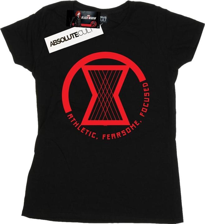 Black Widow Film Athletic Logo Baumwolle TShirt (M)