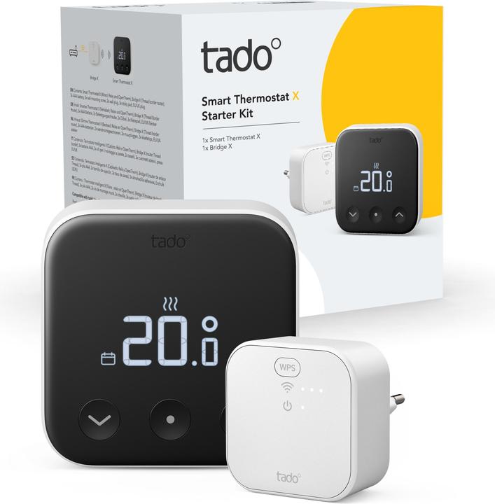 Produktbild tado° Smart Thermostat X - Starter Kit inkl. 1 Bridge
