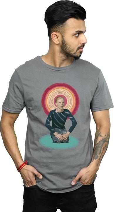 Immagine prodotto David Bowie Kneeling Halo Maglietta Uomo (S)