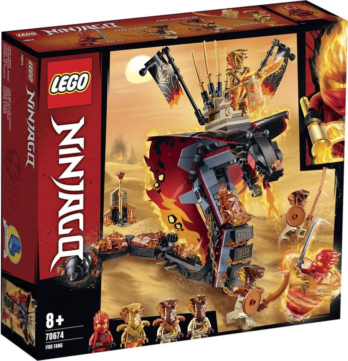 Actual product image LEGO Fire Snake (70674, LEGO Ninjago)