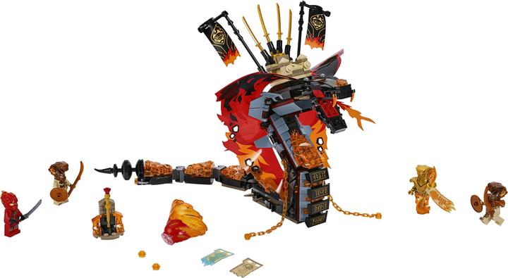 Actual product image LEGO Fire Snake (70674, LEGO Ninjago)