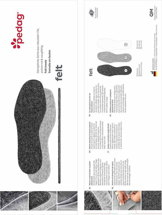 Actual product image Pedag Felt Kids