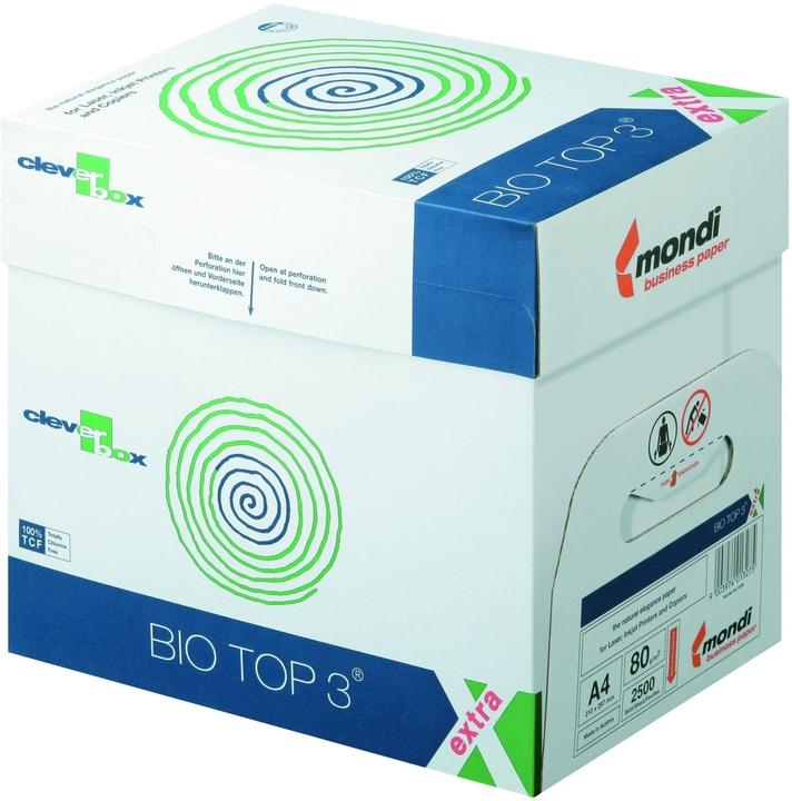 Mondi Papier multifonctions Bio Top 3 A4 80 g blanc VE=2500 feuilles (80 g/m², A4)