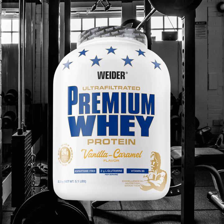 Produktbild Weider Premium Whey Protein (Vanille, Caramel, 1 Stk., 2300 g)